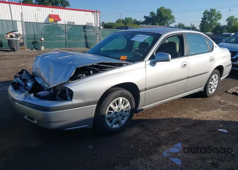 2005 Chevrolet Impala из США, поврежденный, VIN 2G1WF52E659360040